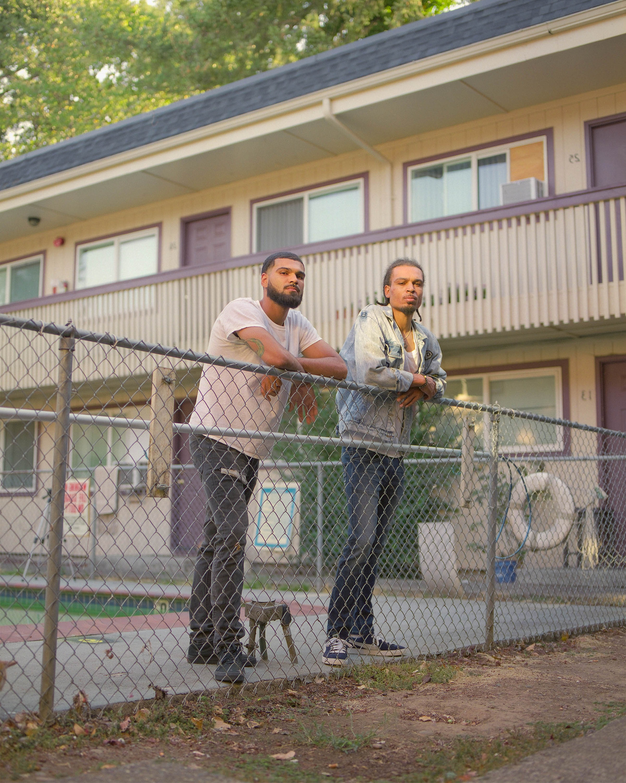 Portrait from Magnus Holmes's Roommates series