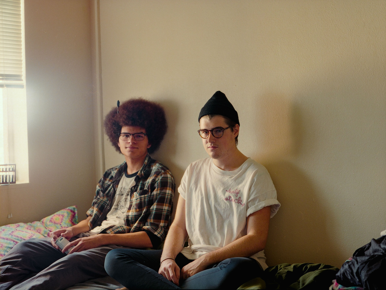 Portrait from Magnus Holmes's Roommates series